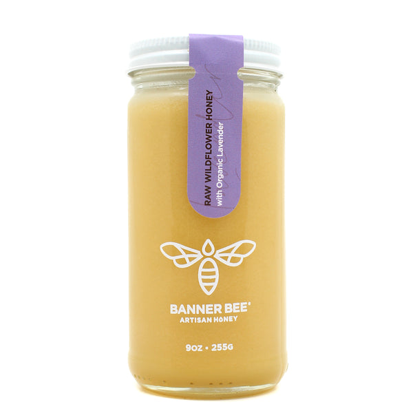 Lavender Infused Raw Honey
