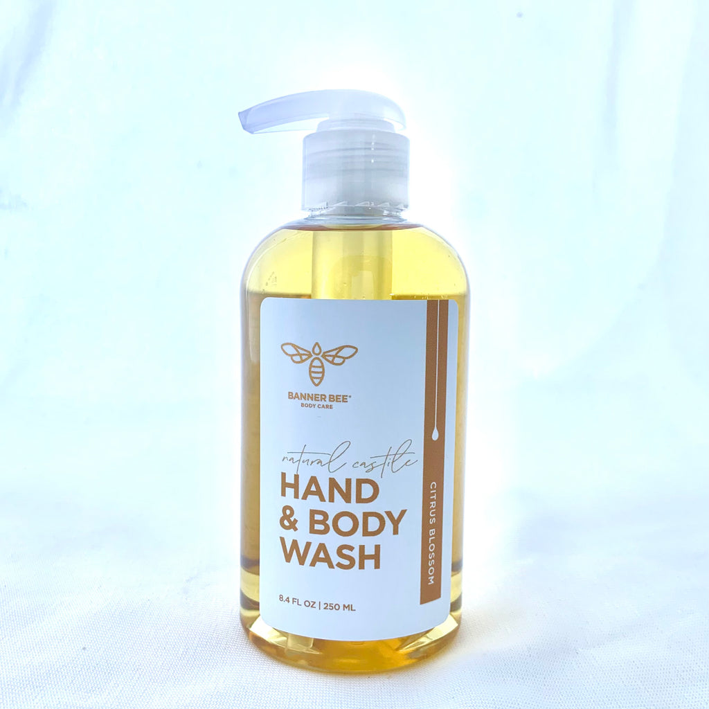 Organic Castile Hand+Body Wash, Citrus Blossom
